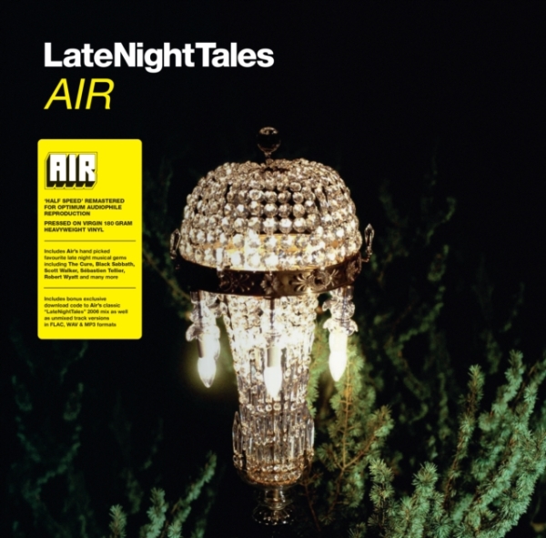 Various Artists - Late Night Tales: Air i gruppen VINYL / Pop-Rock hos Bengans Skivbutik AB (5690055)
