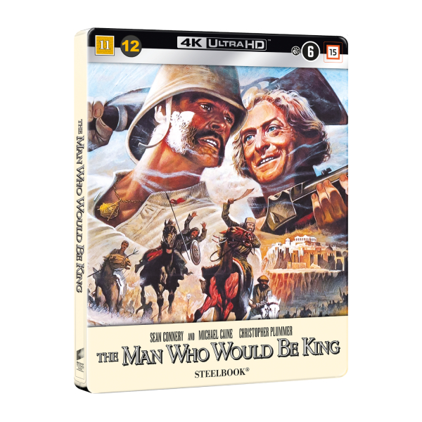 Movie - The Man Who Would Be King (Ltd Steelbook 4K UHD) i gruppen FILM / Film UHD-4K hos Bengans Skivbutik AB (5690097)
