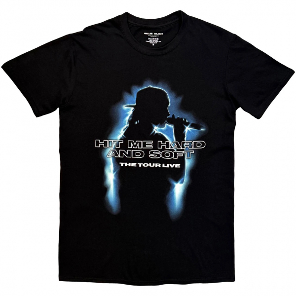 Billie Eilish - Hmhas Tour Live Uni Bl T-Shirt i gruppen MERCHANDISE / T-shirt / Nyheter / Pop-Rock hos Bengans Skivbutik AB (5690217r)