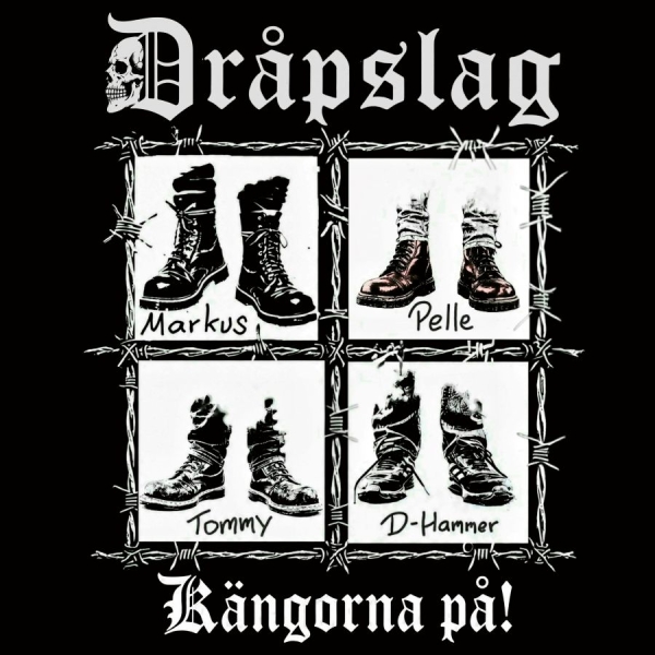 Dråpslag - Kängorna På! (Vinyl) i gruppen VINYL / Kommande / Pop-Rock hos Bengans Skivbutik AB (5690252)