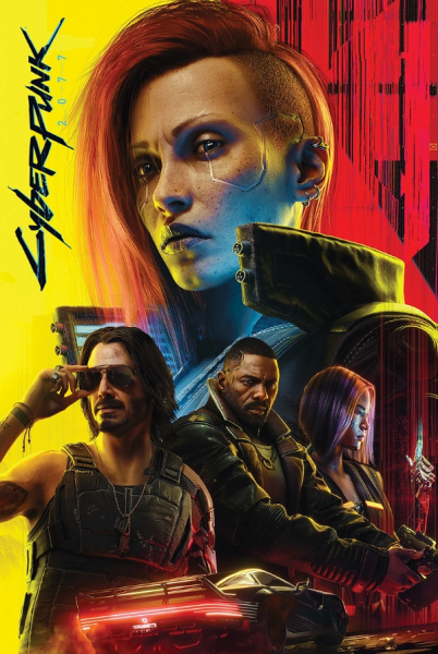 Game Poster - Cyberpunk 2077 91,5 x 61 cm i gruppen MERCHANDISE / Poster / Game Soundtrack hos Bengans Skivbutik AB (5690295)