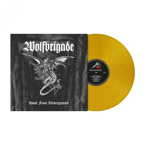 Wolfbrigade - Howl From Underground (Gold Metalli i gruppen VINYL / Kommande / Hårdrock hos Bengans Skivbutik AB (5690343)