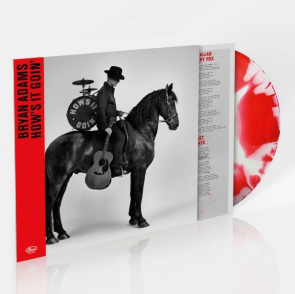 Adams Bryan - How's It Goin' (Red/White Sunburst i gruppen VINYL / Pop-Rock hos Bengans Skivbutik AB (5690395)