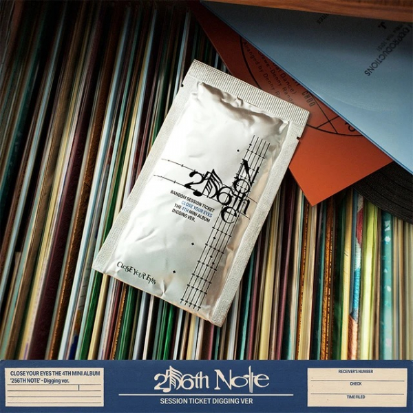 Close Your Eyes - 256th Note (Digging Ver.) i gruppen MERCHANDISE / Merch+Code / Kommande / K-Pop hos Bengans Skivbutik AB (5690491)