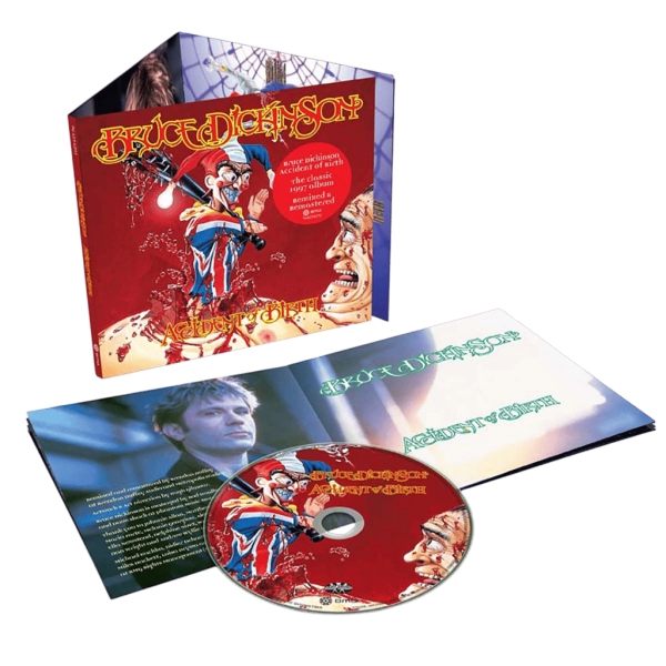 Bruce Dickinson - Accident Of Birth (2026 Remix & Remaster / Digipak 2CD) i gruppen CD / Pop-Rock hos Bengans Skivbutik AB (5690557)