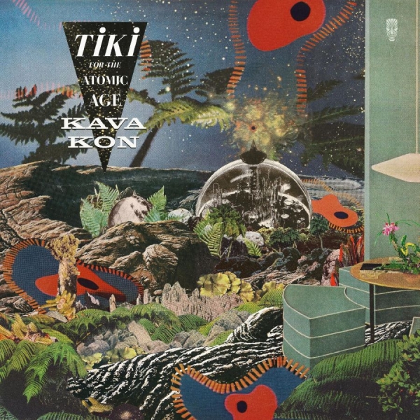Kava Kon - Tiki For The Atomic Age (Gold Teal i gruppen VINYL / Kommande / Pop-Rock hos Bengans Skivbutik AB (5690599)