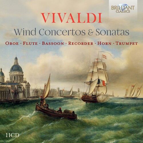 Antonio Vivaldi - Wind Concertos & Sonatas i gruppen CD / Klassiskt hos Bengans Skivbutik AB (5690746)