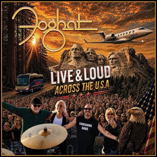 Foghat - Live & Loud Across The Usa / Shaken i gruppen CD / Kommande / Pop-Rock hos Bengans Skivbutik AB (5690805)