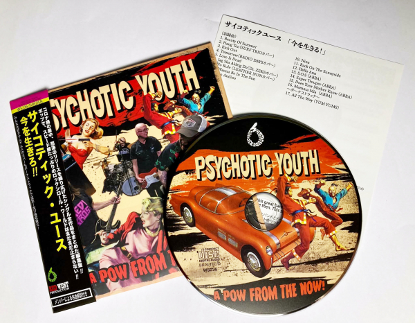 Psychotic Youth - A Pow From The Now (Slipcase CD / Japan Edition w. OBI) i gruppen CD / Toppsäljare hos Bengans Skivbutik AB (5690847)