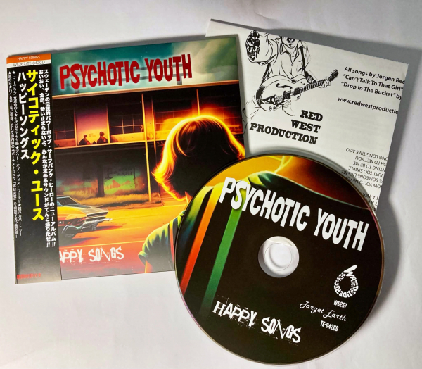 Psychotic Youth - Happy Songs (Slipcase CD / Japan Edition w. OBI) i gruppen CD / Toppsäljare hos Bengans Skivbutik AB (5690848)