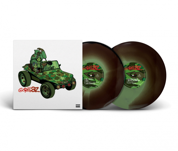 Gorillaz - Gorillaz (Ltd 2Lp Camouflage Green, Brown And Black) i gruppen VINYL / Kommande / Pop-Rock hos Bengans Skivbutik AB (5691023)