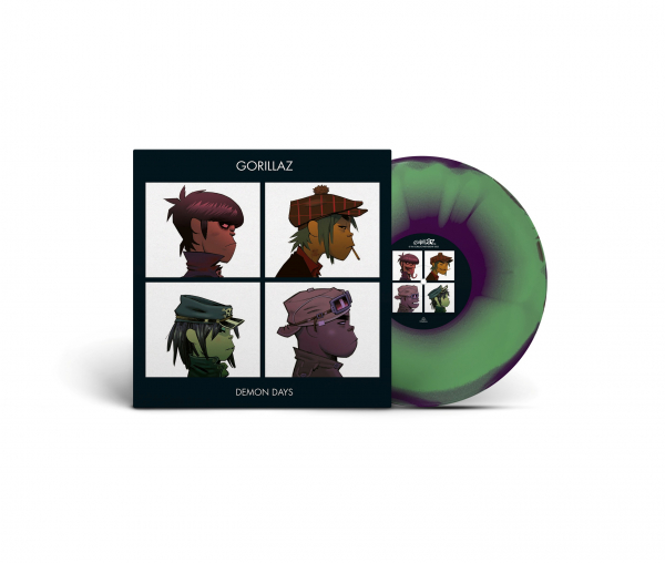 Gorillaz - Demon Days (Ltd Green, Purple, And Red, Half-Speed Mastered Vinyl) i gruppen VINYL / Kommande / Pop-Rock hos Bengans Skivbutik AB (5691024)