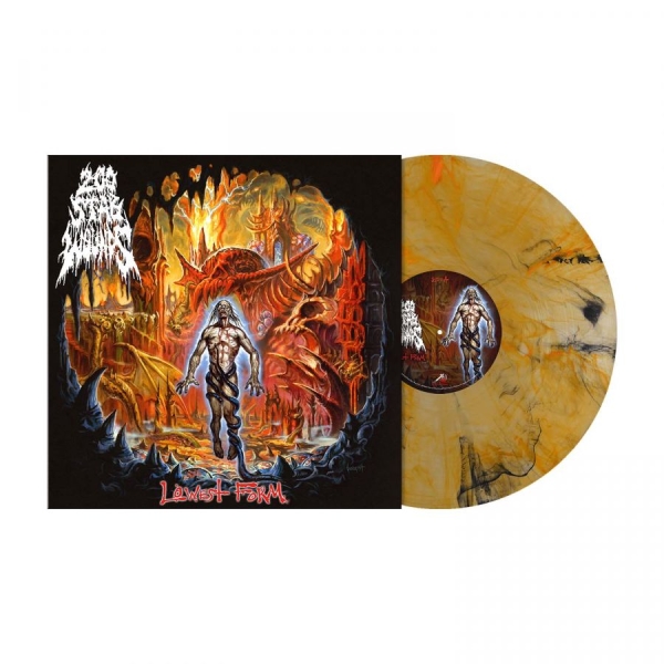 200 Stab Wounds - Lowest Form (Orange Black Smoke Vin i gruppen VINYL / Kommande / Hårdrock hos Bengans Skivbutik AB (5691181)