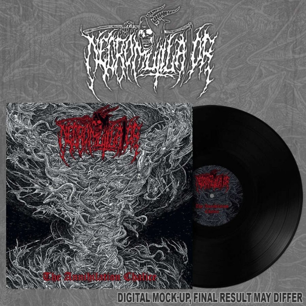 Necromutilator - Annihilation Chalice The (Black Vin i gruppen VINYL / Kommande / Hårdrock hos Bengans Skivbutik AB (5691326)