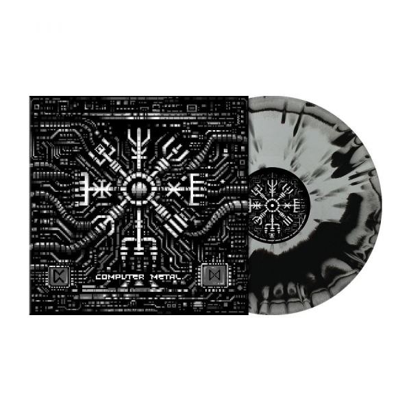 Master Boot Record - Computer Metal (Grey/Black Vinyl Lp i gruppen VINYL / Kommande / Pop-Rock hos Bengans Skivbutik AB (5691336)
