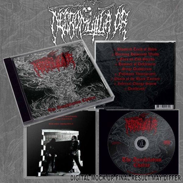 Necromutilator - Annihilation Chalice The i gruppen CD / Kommande / Hårdrock hos Bengans Skivbutik AB (5691350)