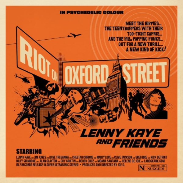 Lenny Kaye & Friends - Riot On Oxford Street i gruppen VINYL / Kommande / Pop-Rock hos Bengans Skivbutik AB (5691528)