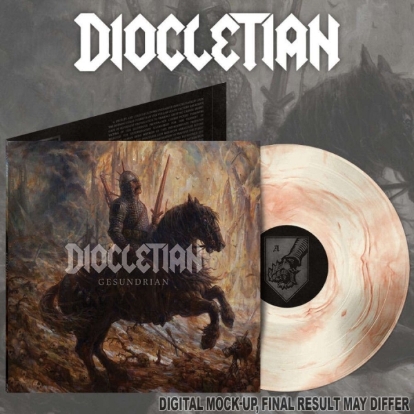 Diocletian - Gesundrian (Bone W/ Oxblood Marbled i gruppen VINYL / Kommande / Hårdrock hos Bengans Skivbutik AB (5691608)