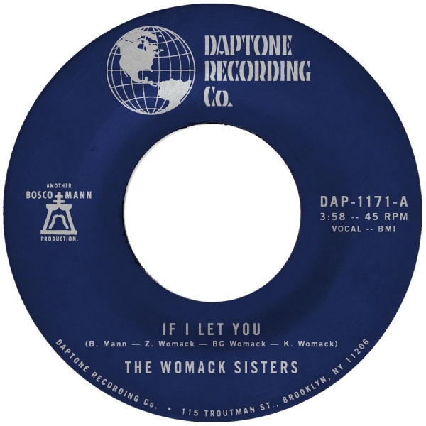 Womack Sisters The - If I Let You B/W If I Let You (Inst i gruppen VINYL / Kommande / Pop-Rock hos Bengans Skivbutik AB (5691684)