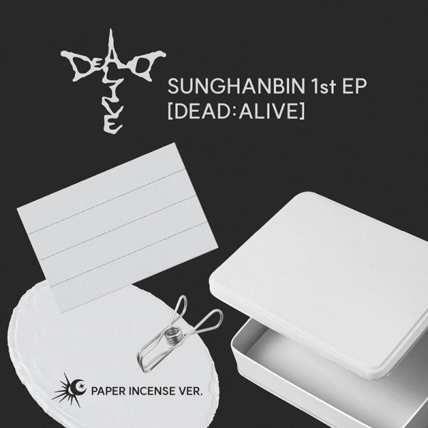 Sung Han Bin - Dead : Alive (Paper Incense Ver.) i gruppen CD / Kommande / K-Pop hos Bengans Skivbutik AB (5691797)