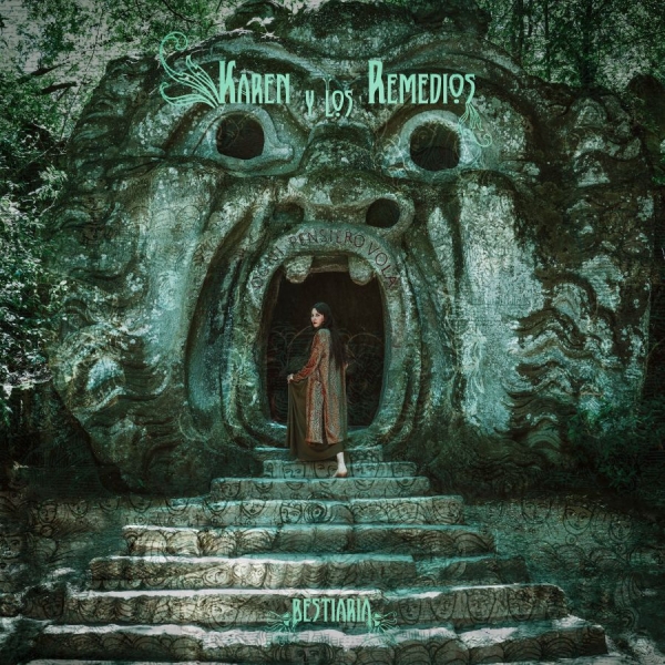 Karen Y Los Remedios - Bestiaria (Iridescent Green Vinyl) i gruppen VINYL / Kommande / World Music hos Bengans Skivbutik AB (5691904)