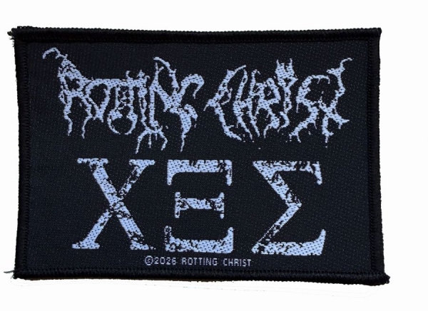 Rotting Christ - Patch 666 (7 Cm X 10,2 Cm) i gruppen MERCHANDISE / Accessoarer / Kommande / Hårdrock hos Bengans Skivbutik AB (5691960)