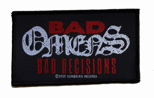 Bad Omens - Patch Bad Decisions (5,7 Cm X 10 Cm i gruppen MERCHANDISE / Accessoarer / Kommande / Hårdrock hos Bengans Skivbutik AB (5691962)