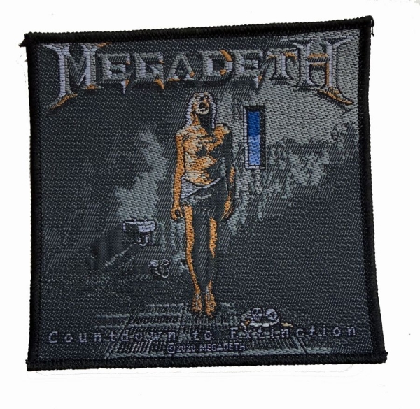 Megadeth - Patch Countdown To Extinction (10,1 i gruppen MERCHANDISE / Accessoarer / Kommande / Hårdrock hos Bengans Skivbutik AB (5691971)
