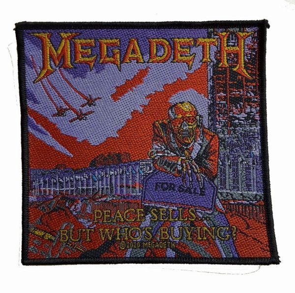 Megadeth - Patch Peace Sells...But Who's (9,8 i gruppen MERCHANDISE / Accessoarer / Kommande / Hårdrock hos Bengans Skivbutik AB (5691974)