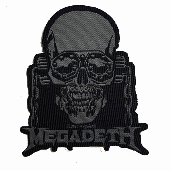Megadeth - Patch Vic Rattlehead Cut Out (9,4 C i gruppen MERCHANDISE / Accessoarer / Kommande / Hårdrock hos Bengans Skivbutik AB (5691977)