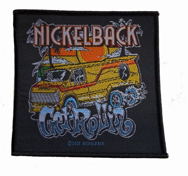 Nickelback - Patch Get Rollin' (9,6 Cm X 9,9) i gruppen MERCHANDISE / Accessoarer / Kommande / Hårdrock hos Bengans Skivbutik AB (5691979)