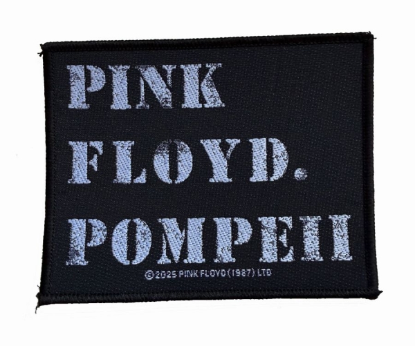 Pink Floyd - Patch Stencil Logo (7,9 Cm X 10 Cm) i gruppen MERCHANDISE / Accessoarer / Kommande / Pop-Rock hos Bengans Skivbutik AB (5691980)