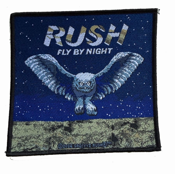 Rush - Patch Fly By Night (9,5 Cm X 10,1 C i gruppen MERCHANDISE / Accessoarer / Kommande / Hårdrock hos Bengans Skivbutik AB (5691981)