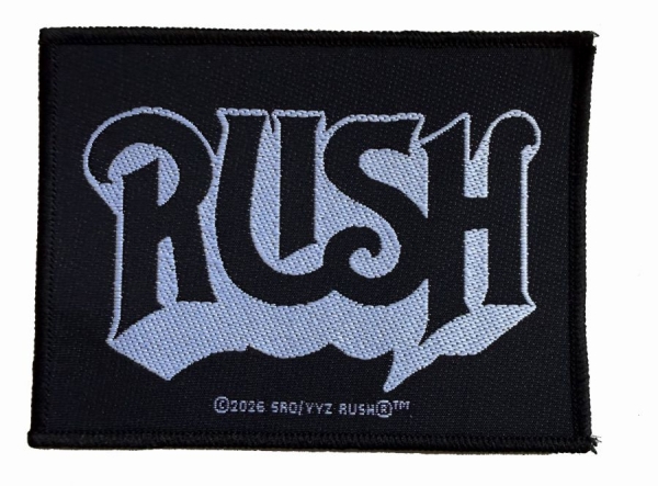 Rush - Patch Logo (7,6 Cm X 10,1 Cm) i gruppen MERCHANDISE / Accessoarer / Kommande / Hårdrock hos Bengans Skivbutik AB (5691982)
