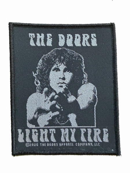 Doors The - Patch Light My Fire (10 Cm X 8,2 Cm i gruppen MERCHANDISE / Accessoarer / Kommande / Pop-Rock hos Bengans Skivbutik AB (5691984)