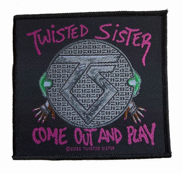 Twisted Sister - Patch Come Out And Play (9,5 Cm X 1 i gruppen MERCHANDISE / Accessoarer / Kommande / Hårdrock hos Bengans Skivbutik AB (5691987)
