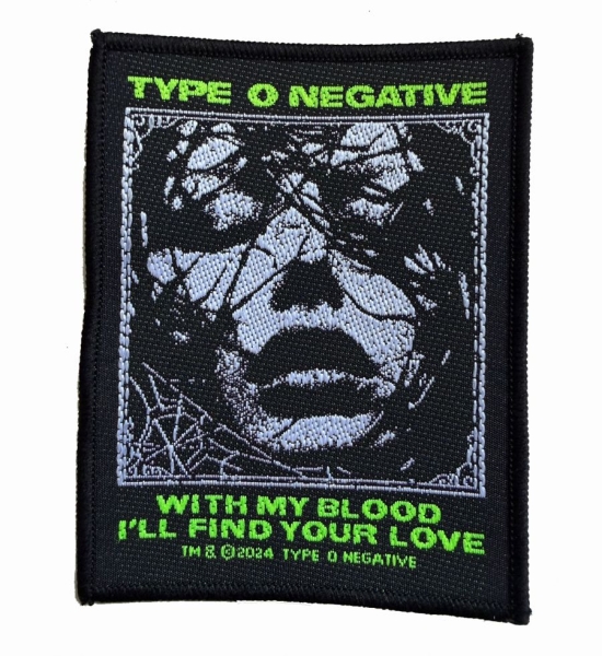 Type O Negative - Patch With My Blood I'll Find Your i gruppen MERCHANDISE / Accessoarer / Kommande / Hårdrock hos Bengans Skivbutik AB (5691991)