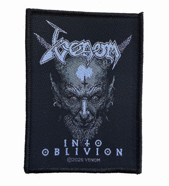 Venom - Patch Into Oblivion (10 Cm X 7,2) i gruppen MERCHANDISE / Accessoarer / Kommande / Hårdrock hos Bengans Skivbutik AB (5691992)