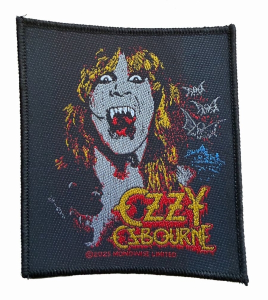 Ozzy Osbourne - Patch Fangs (10 Cm X 8,7) i gruppen MERCHANDISE / Accessoarer / Kommande / Hårdrock hos Bengans Skivbutik AB (5691994)