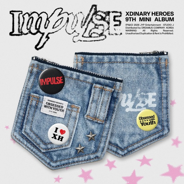 Xdinary Heroes - Impulse (Denim Pouch Ver.) i gruppen CD / Kommande / K-Pop hos Bengans Skivbutik AB (5692000)