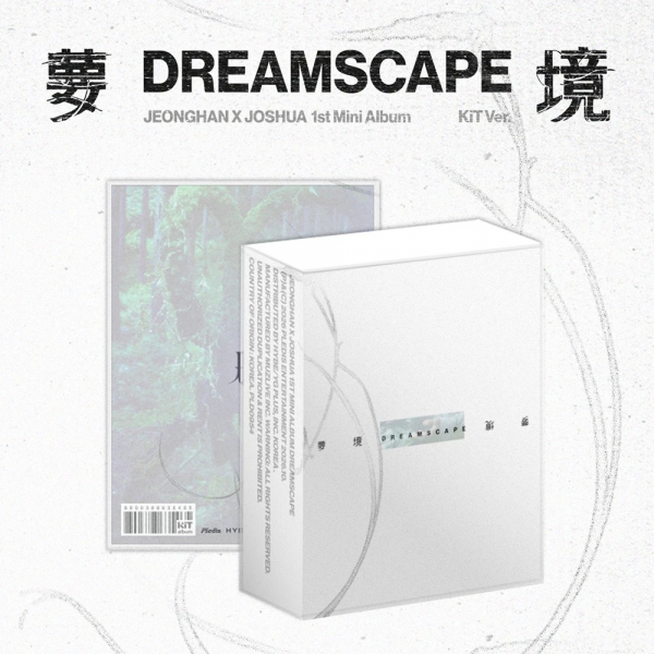 Jeonghan X Joshua - Dreamscape (Kit Ver.) i gruppen MERCHANDISE / Merch+Code / Kommande / K-Pop hos Bengans Skivbutik AB (5692006)