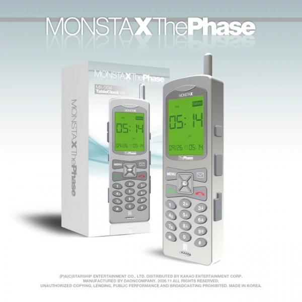 Monsta X - The Phase EP (MX-0514 Table Clock Ver.) i gruppen CD / Kommande / K-Pop hos Bengans Skivbutik AB (5692007)