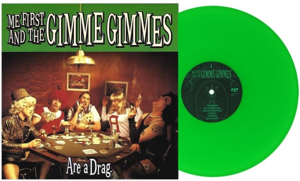 Me First And The Gimme Gimmes - Are A Drag (Neon Green Vinyl Lp) i gruppen VINYL / Kommande / Pop-Rock hos Bengans Skivbutik AB (5692053)