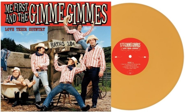 Me First And The Gimme Gimmes - Love Their Country (Mustard Vinyl L i gruppen VINYL / Kommande / Pop-Rock hos Bengans Skivbutik AB (5692055)