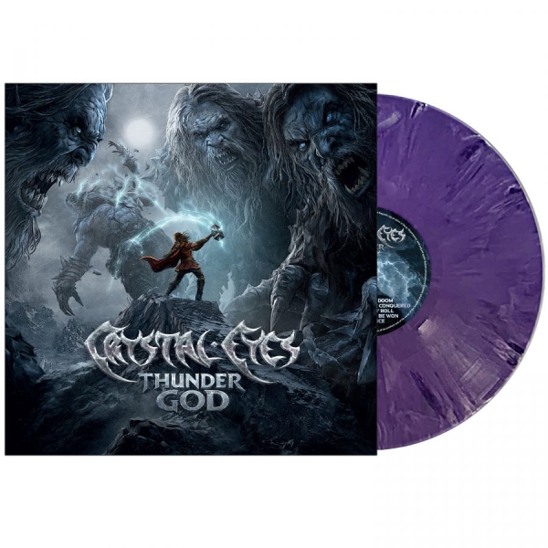 Crystal Eyes - Thunder God (Marbled Vinyl Lp) i gruppen VINYL / Kommande / Hårdrock hos Bengans Skivbutik AB (5692062)