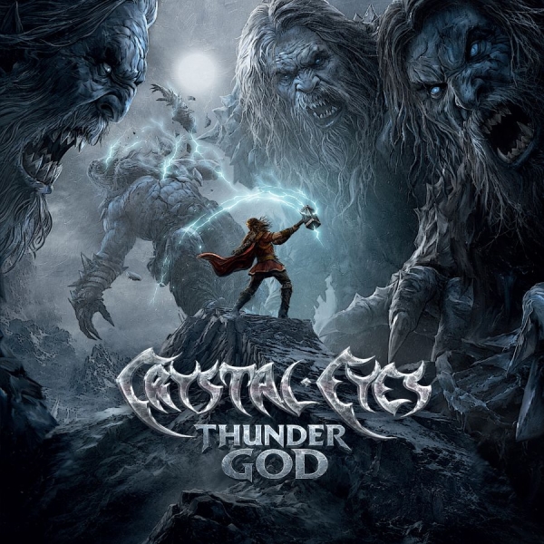 Crystal Eyes - Thunder God i gruppen CD / Kommande / Hårdrock hos Bengans Skivbutik AB (5692077)