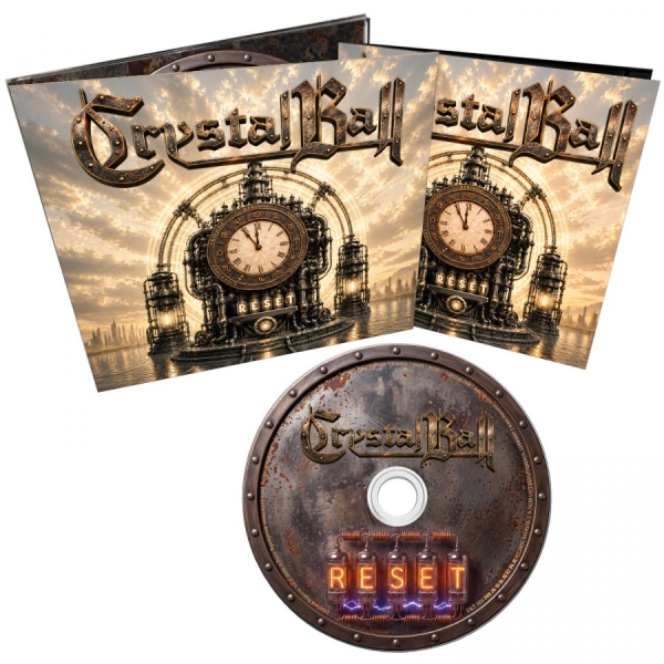 Crystal Ball - Reset (Digipack) i gruppen CD / Kommande / Hårdrock hos Bengans Skivbutik AB (5692078)