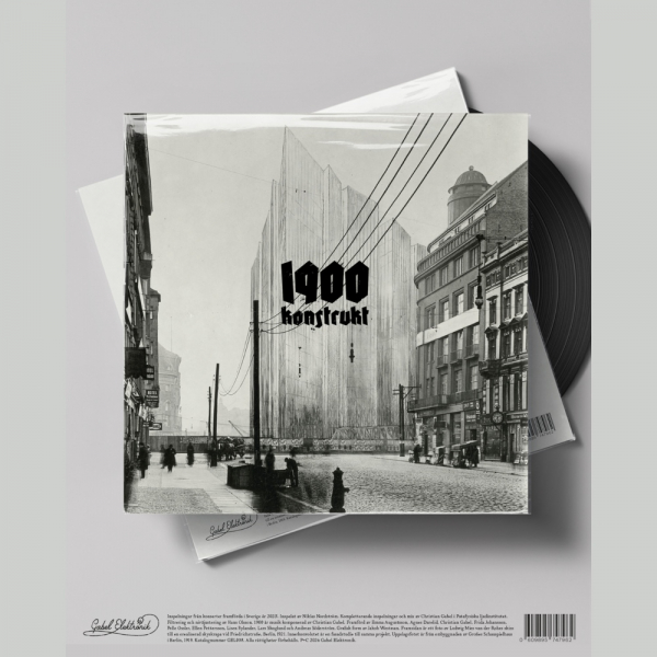 1900 - Konstrukt (Black Vinyl LP) i gruppen VINYL / Kommande / Pop-Rock,Svensk Musik hos Bengans Skivbutik AB (5692202)