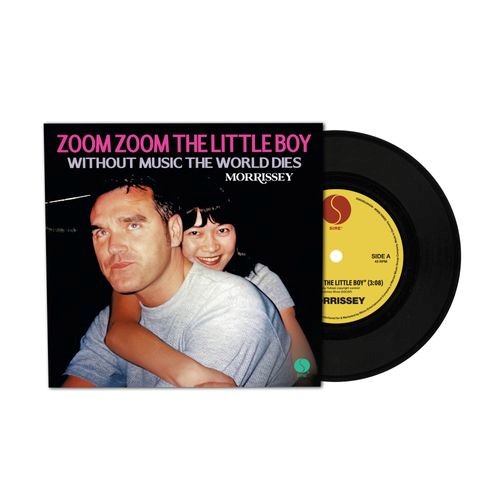 Morrissey - Zoom Zoom The Little Boy / Without Music The World Dies i gruppen VINYL / Kommande / Pop-Rock hos Bengans Skivbutik AB (5692439)