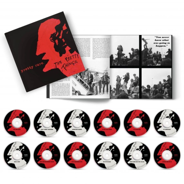 Pretty Things The - Pretty Rare (12 Cd Hardback Book) i gruppen CD / Kommande / Pop-Rock hos Bengans Skivbutik AB (5692567)